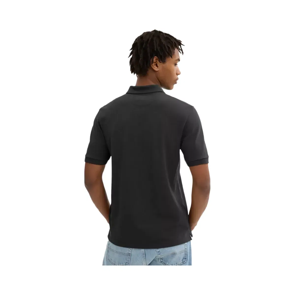 Coach Horse And Carriage Classic Polo In Organic Cotton in Black