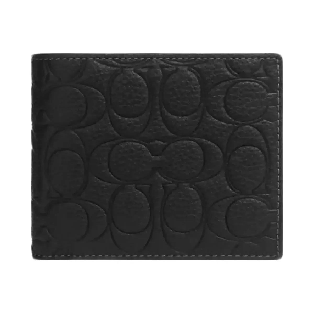 Coach 3-In-1 Wallet In Signature Leather in Black
