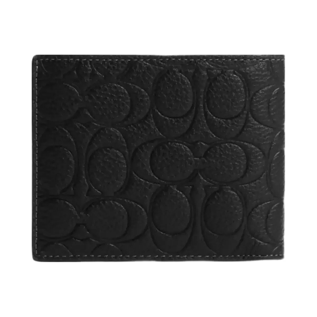 Coach 3-In-1 Wallet In Signature Leather in Black
