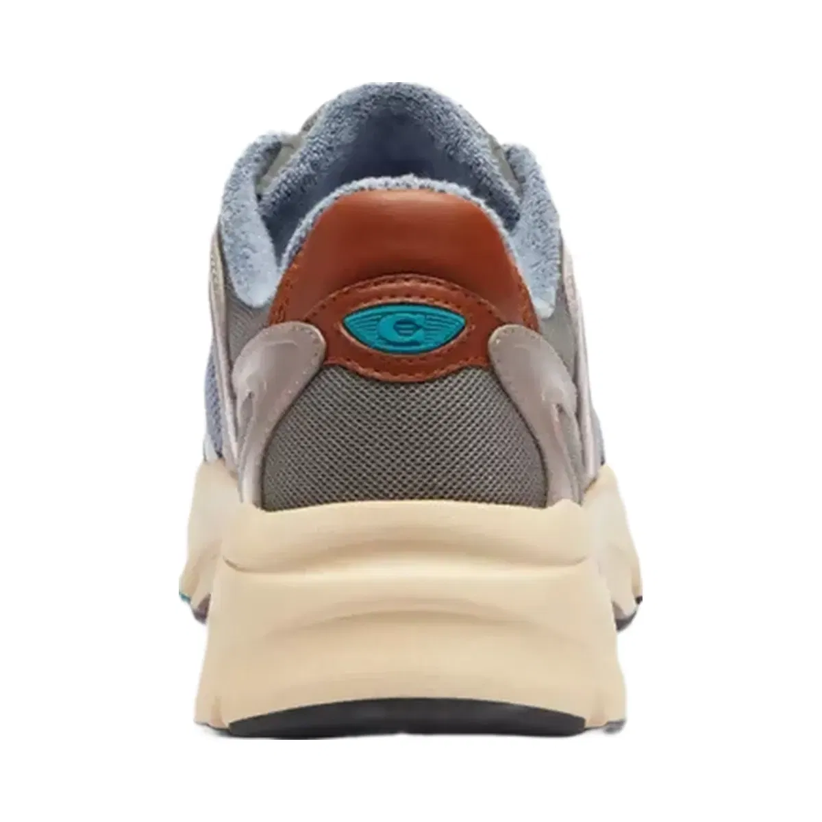 Coach Bolt Runner Sneaker in Light Denim Multi