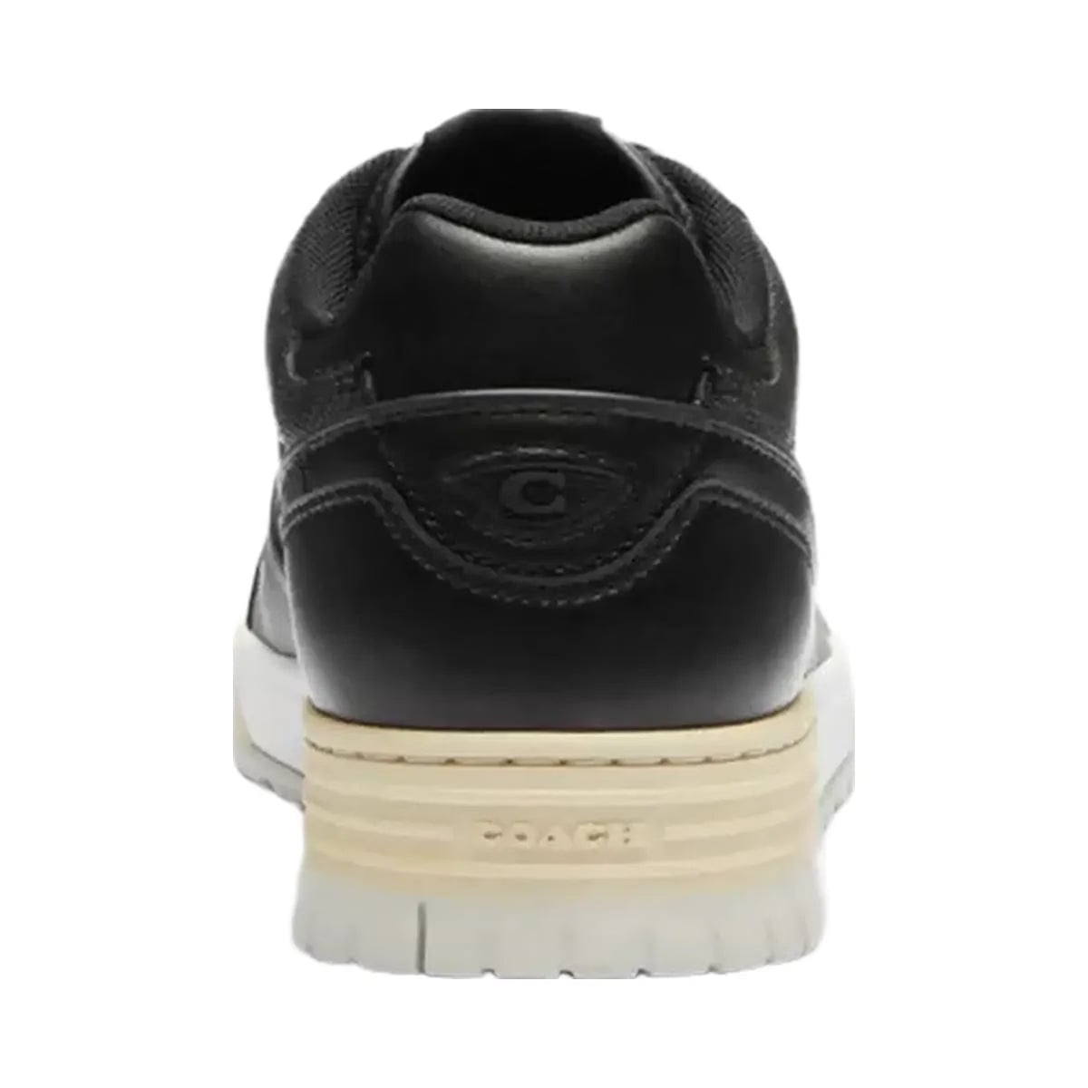 Coach Soho Sneaker With Signature Canvas in Charcoal Black