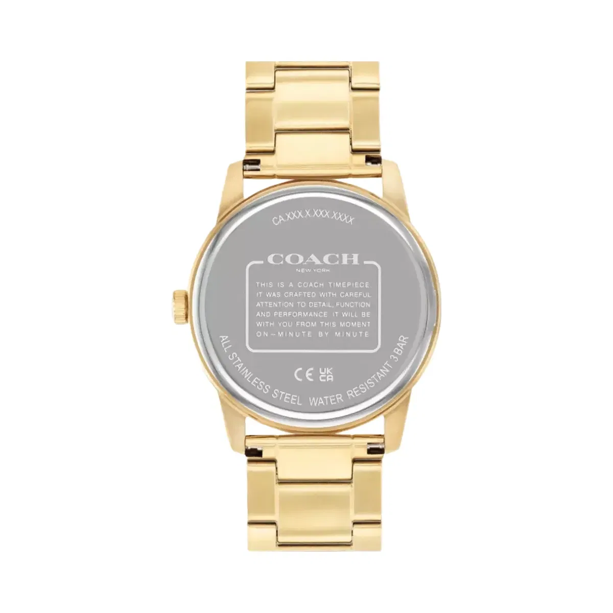 Coach Keane Watch Gift Set, 39 Mm in Gold Black