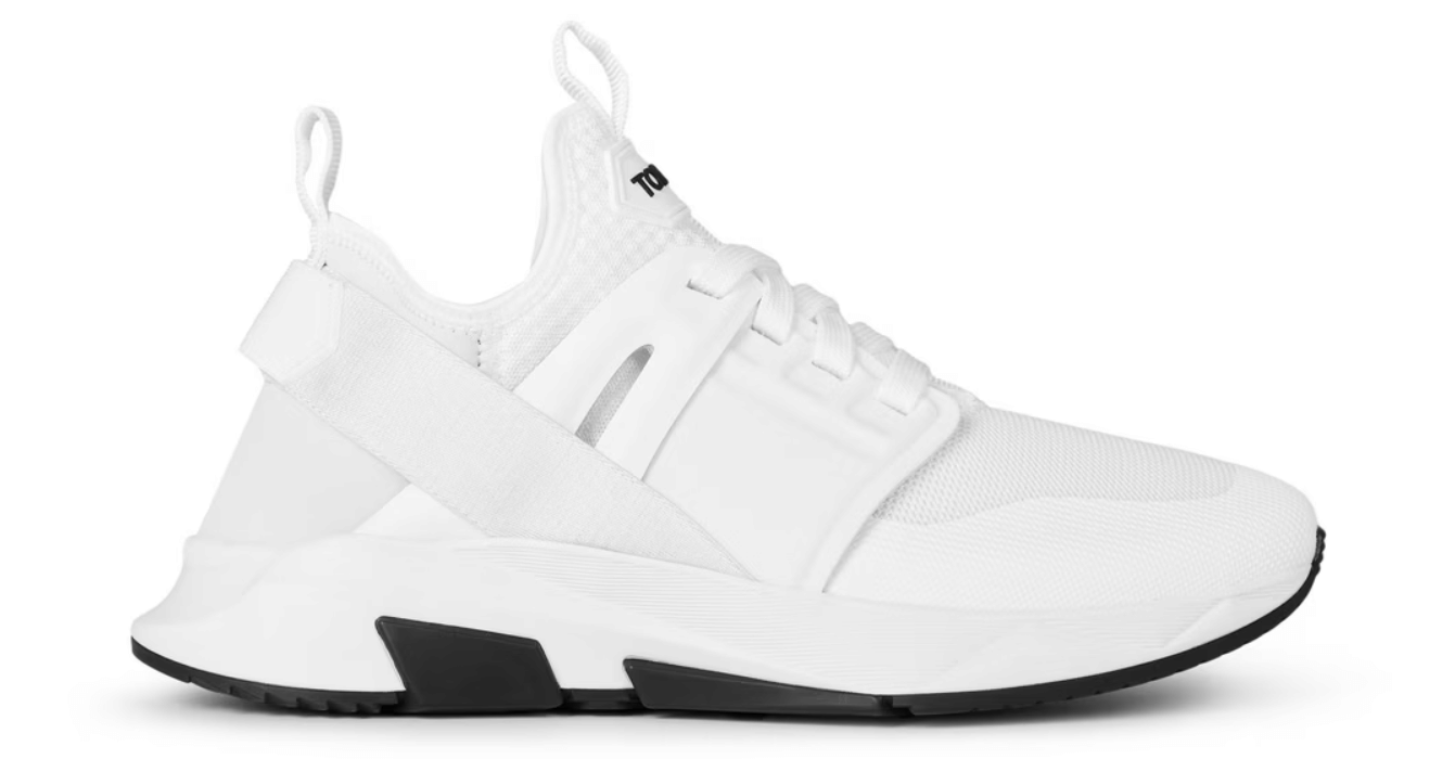 Tom Ford Men's Chunky Trainers, Chunky Style White