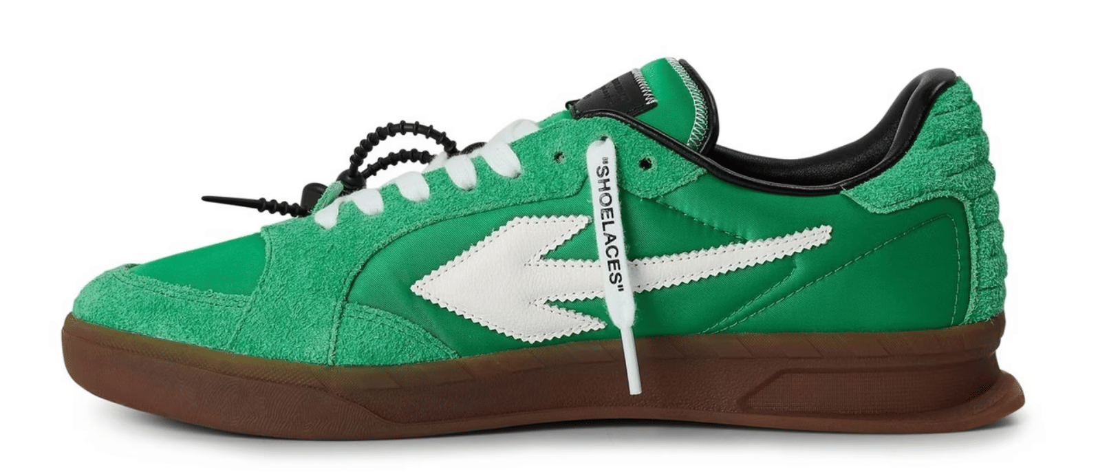 Off White End Of Play Sneakers Mens Green/ White