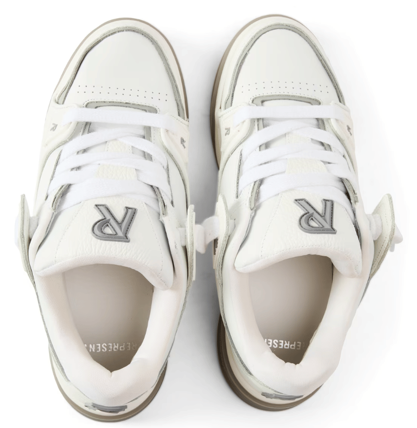 Represent Men's Low-Top Trainers White/Grey