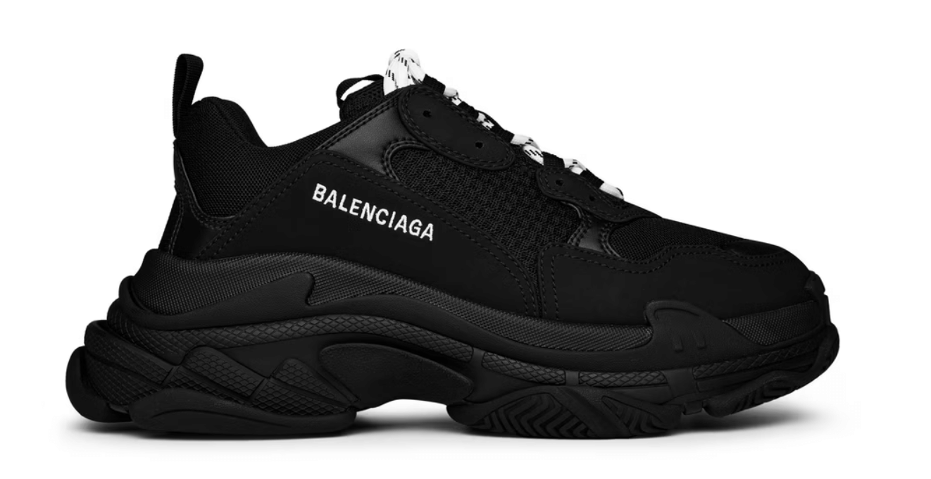 Balenciaga Triple S Trainers Black