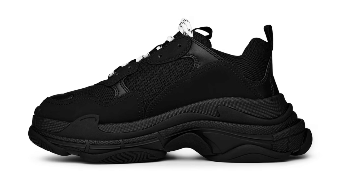 Balenciaga Triple S Trainers Black