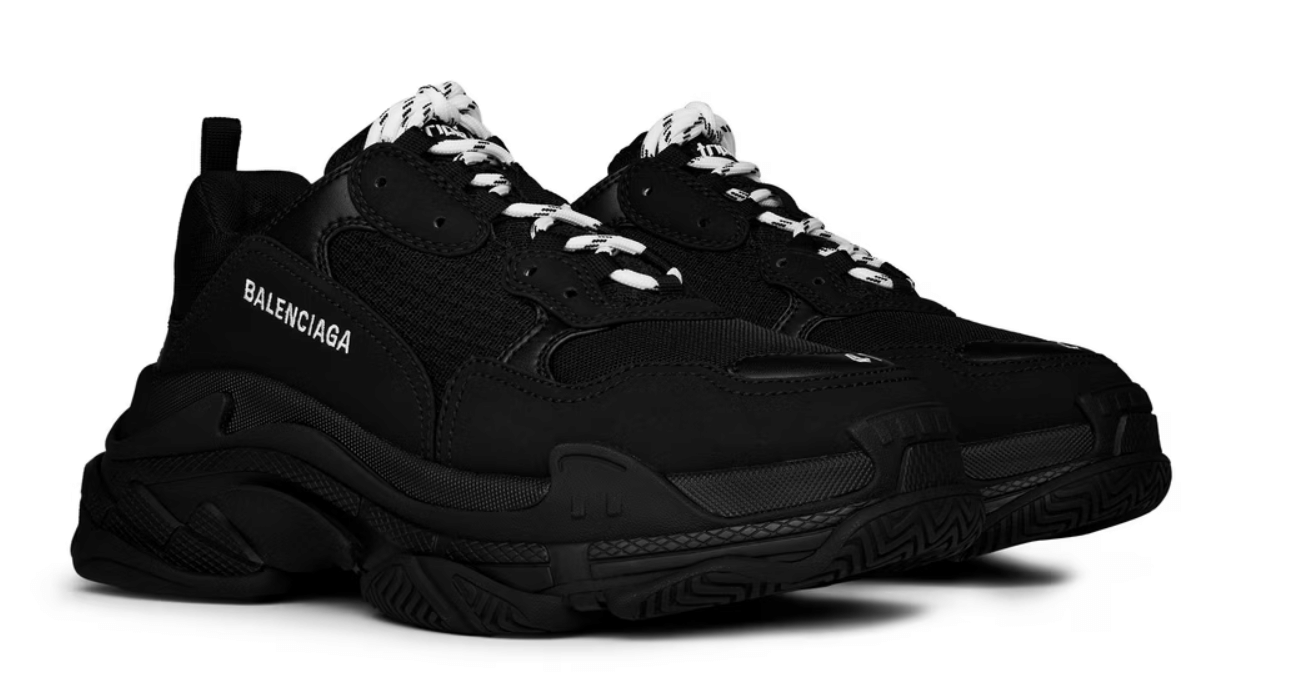 Balenciaga Triple S Trainers Black