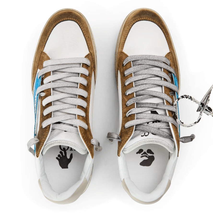 Off White Men's 5.0 Low-Top Trainers White/Blue