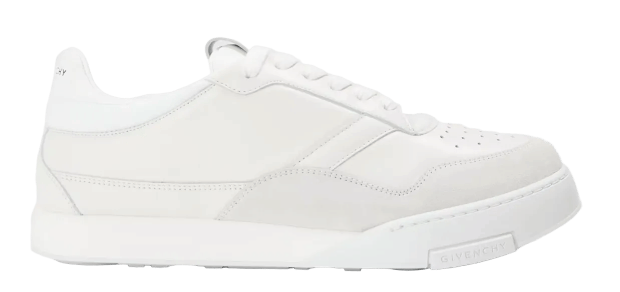 GIVENCHY Men's GIV Yard Court Low-Top Trainers White
