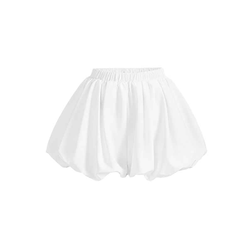 Sknny B*tch Noir Muse White Bubble Skort