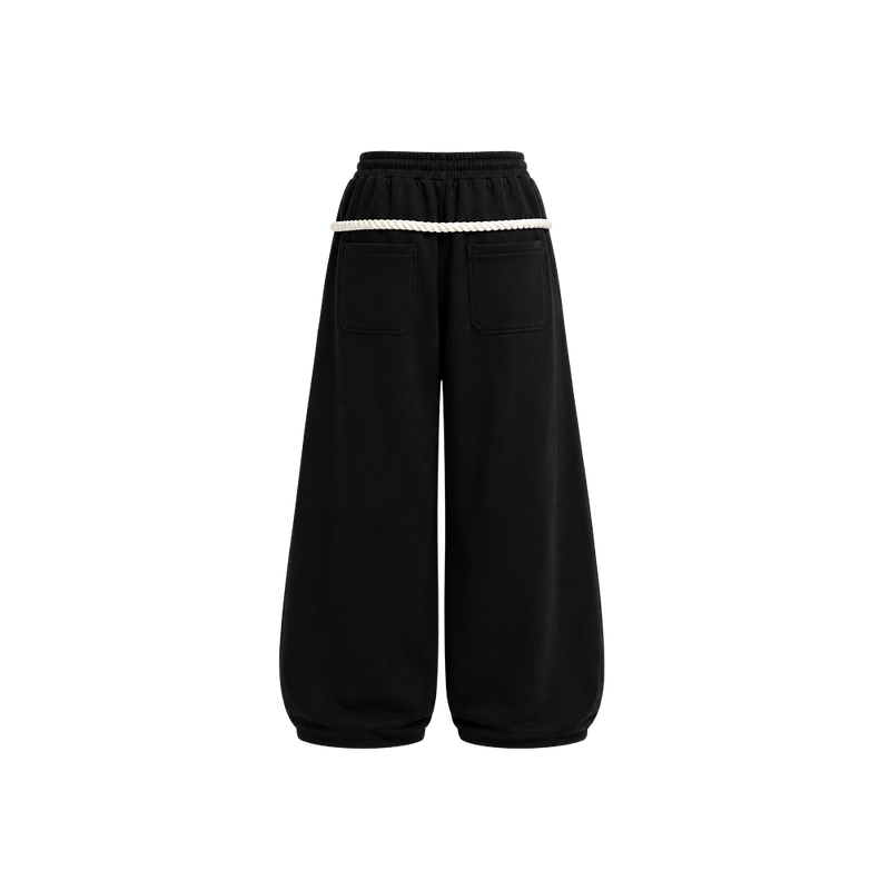 Gymbrat Rope Black Sweatpants