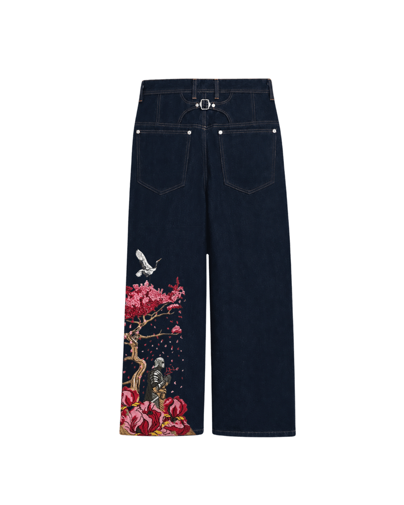 THE LAST BLOOM EMBROIDERED DENIMS - LIMITED EDITION
