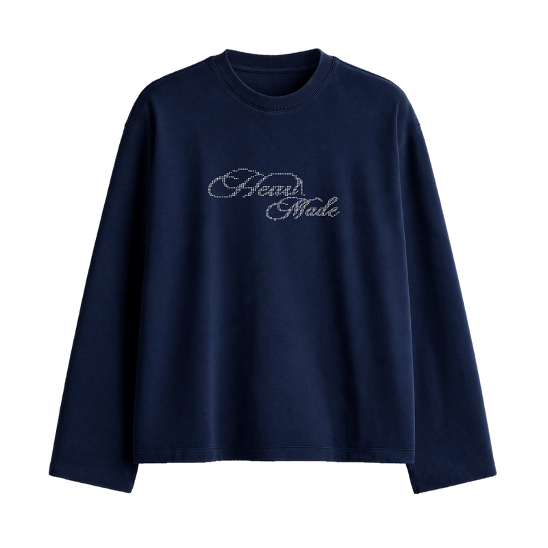 Myugen Heaven Made Full Sleeve T-Shirt Navy