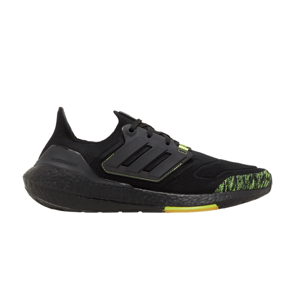 Men's UltraBoost 22 'Black Solar Yellow'
