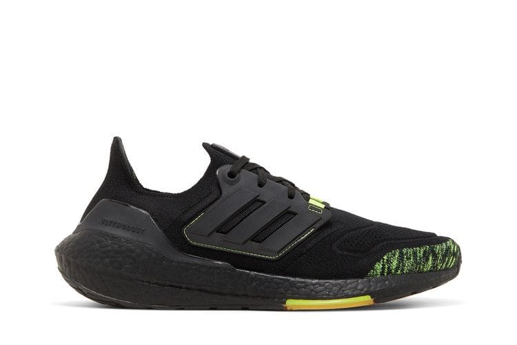 Men's UltraBoost 22 'Black Solar Yellow'