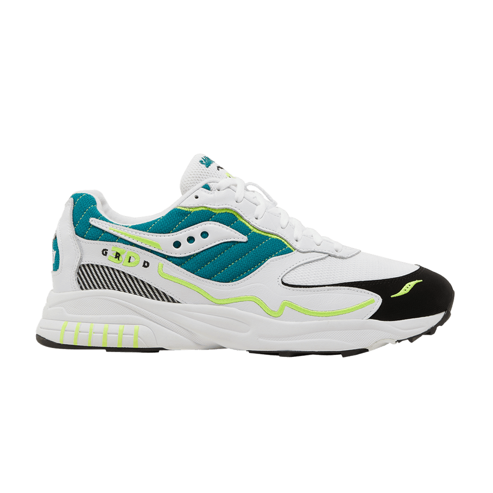 Men's 3D Grid Hurricane 'White Green'