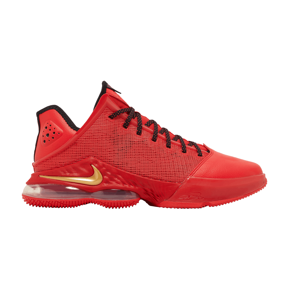 Men's LeBron 19 Low 'Light Crimson'