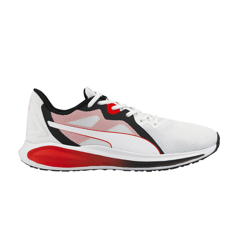 Men's Twitch Runner 'White High Risk Red'
