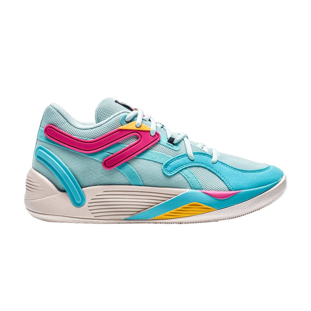 Men's TRC Blaze Court 'Eggshell Blue Elektro Pool'