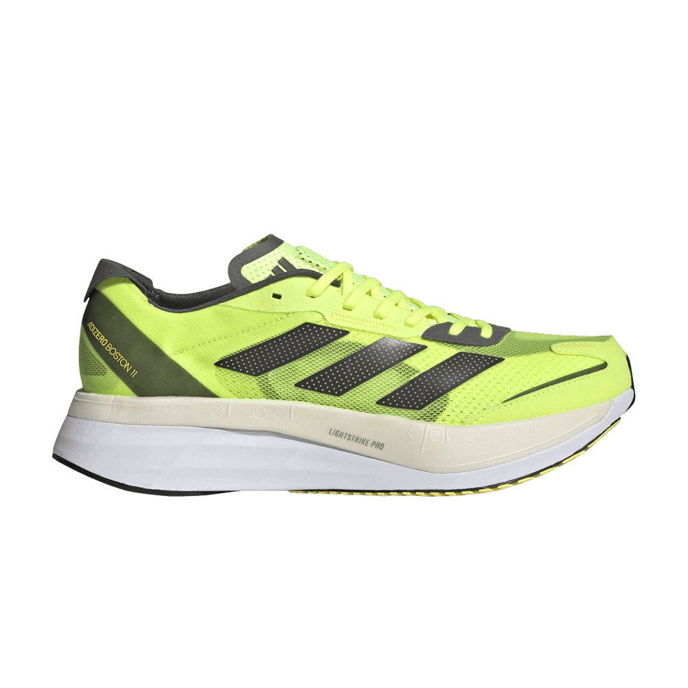 Men's Adizero Boston 11 'Solar Yellow Night Metallic'