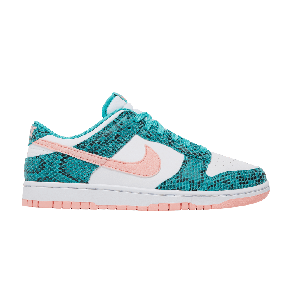 Men's Dunk Low 'Washed Teal Snakeskin'