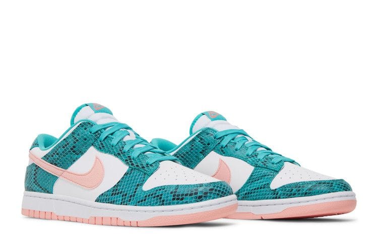 Men's Dunk Low 'Washed Teal Snakeskin'