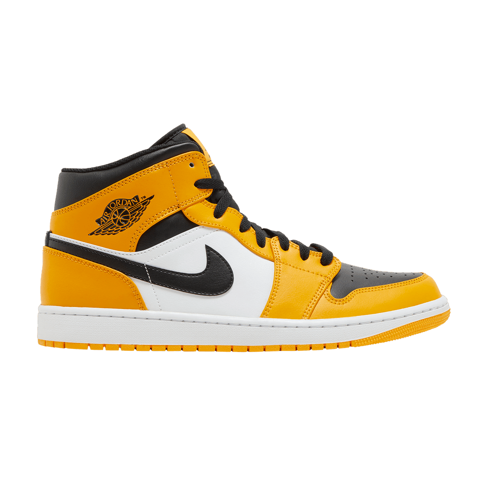 Men's Air Jordan 1 Mid 'Reverse Yellow Toe'