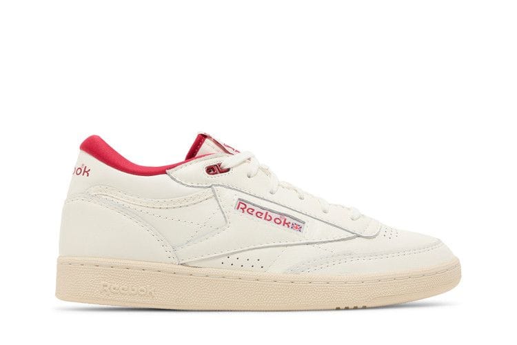 Men's Club C Mid 2 Vintage 'Chalk Flash Red'
