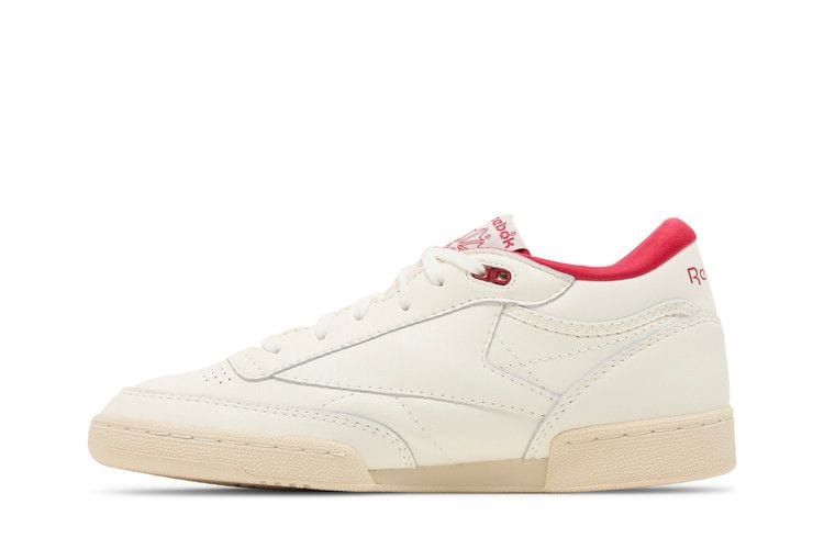 Men's Club C Mid 2 Vintage 'Chalk Flash Red'