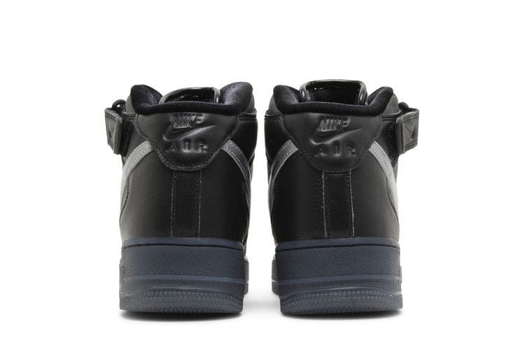 Men's Air Force 1 Mid Premium 'Black Metallic Silver'