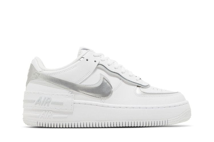 Women's Air Force 1 Shadow 'White Metallic Silver'