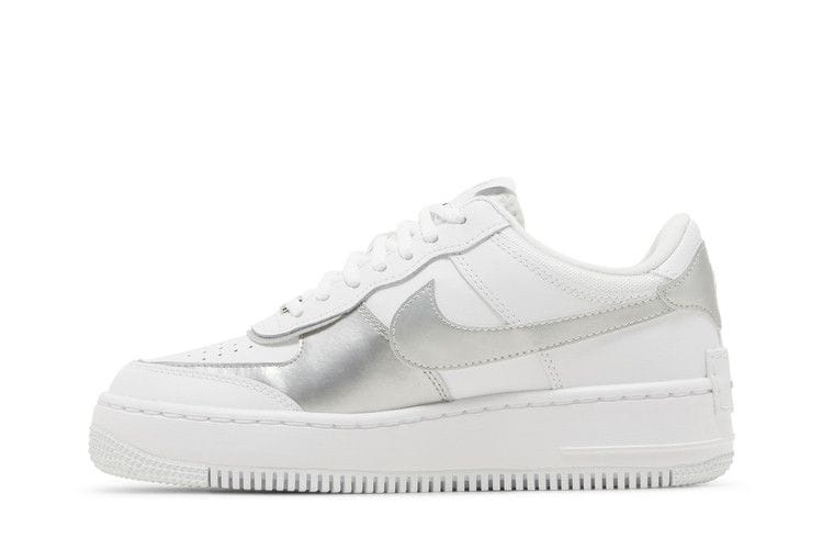Women's Air Force 1 Shadow 'White Metallic Silver'