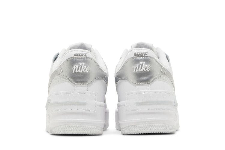 Women's Air Force 1 Shadow 'White Metallic Silver'
