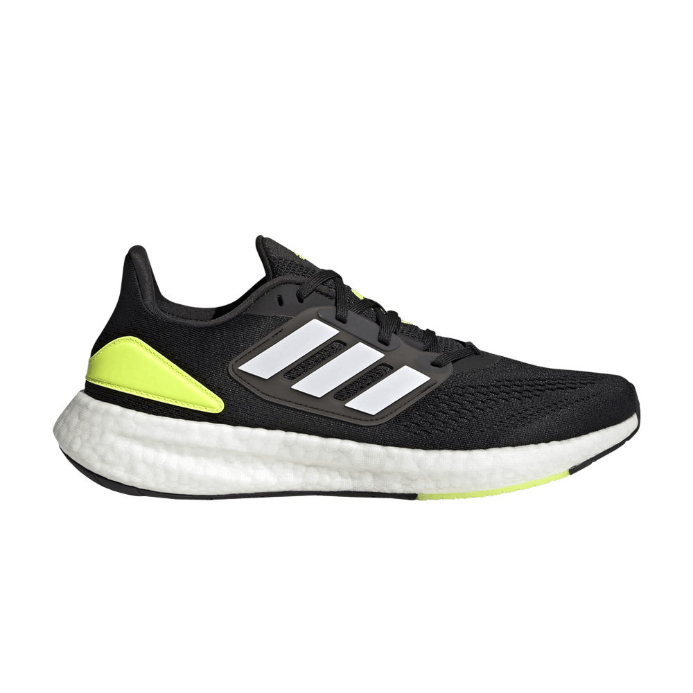 Men's PureBoost 22 'White Solar Yellow'