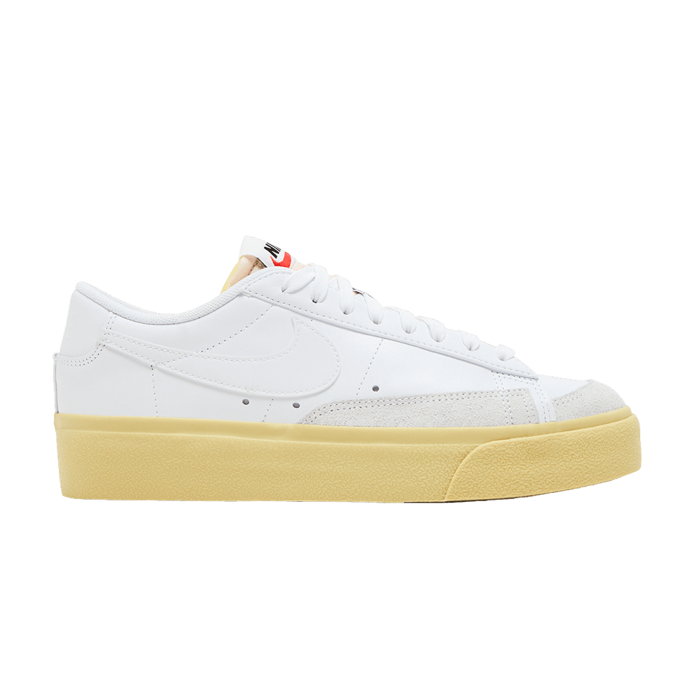 Women's Blazer Low Platform 'White Lemon Wash'