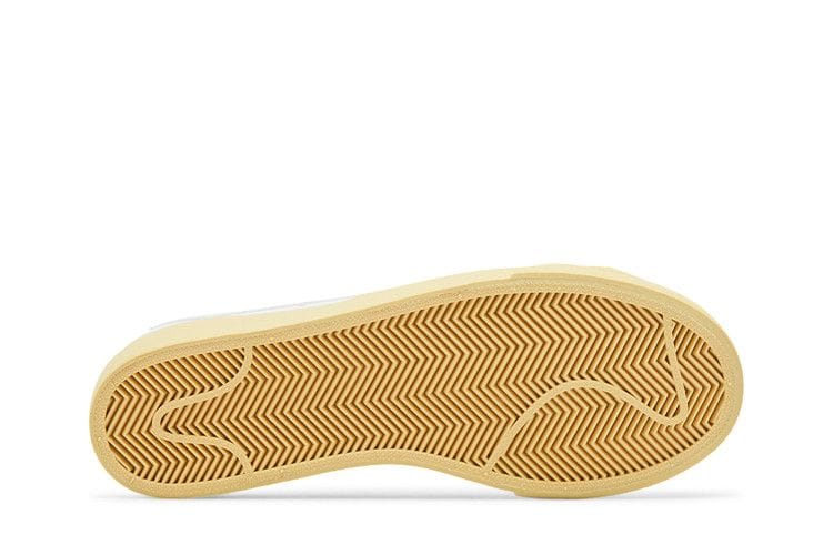 Women's Blazer Low Platform 'White Lemon Wash'