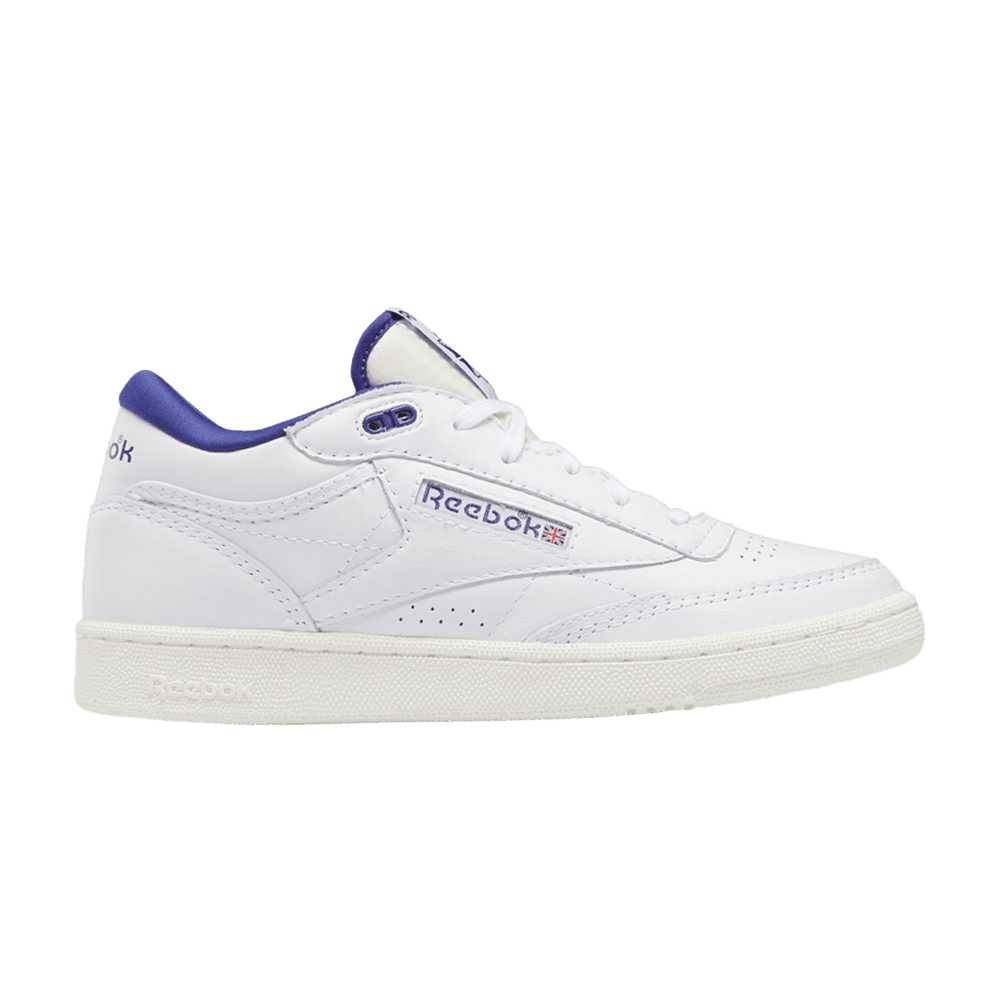Men's Club C Mid 2 Vintage 'White Bold Purple'