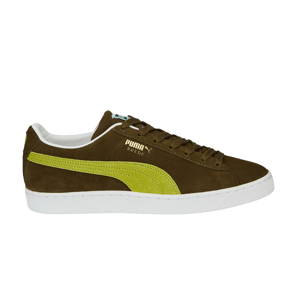 Men's Suede Classic 21 'Deep Olive Tart Apple'