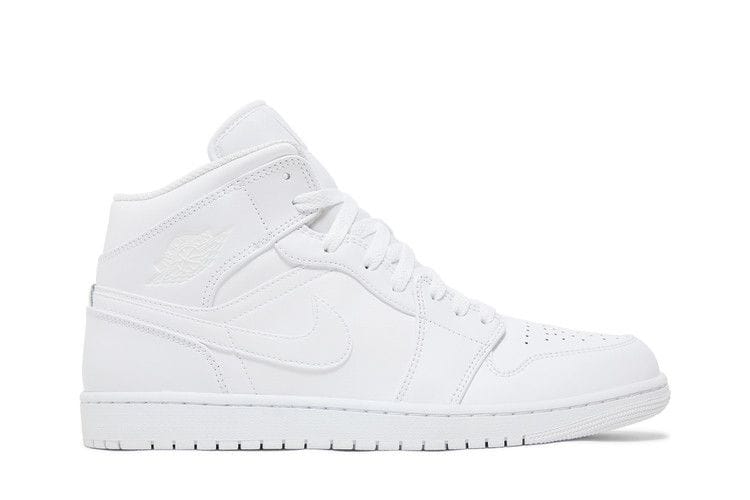 Men's Air Jordan 1 Mid 'Triple White'
