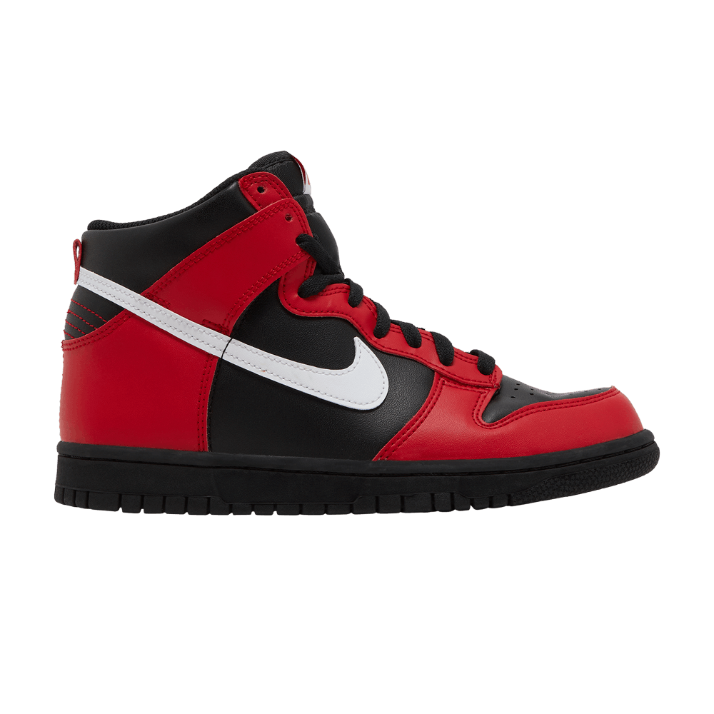 Dunk High GS 'Black University Red'