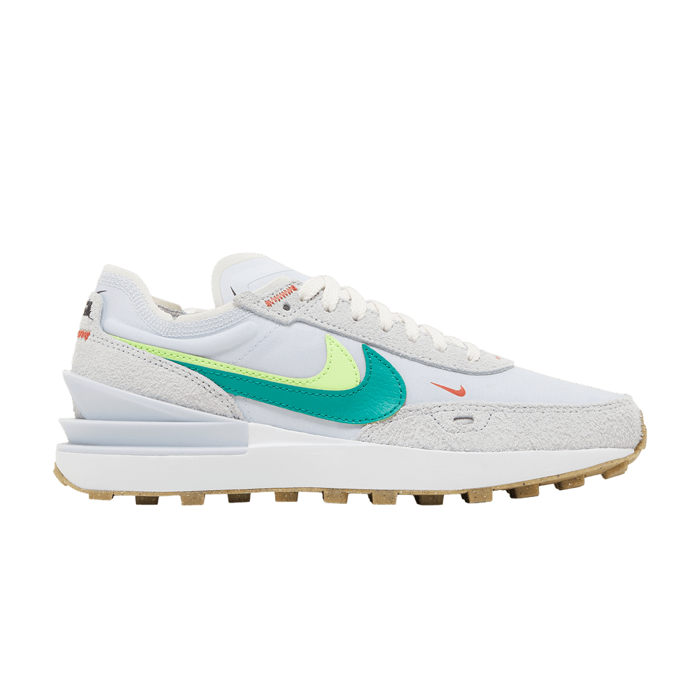 Women's Waffle One SE 'Double Swoosh - Grey Green'