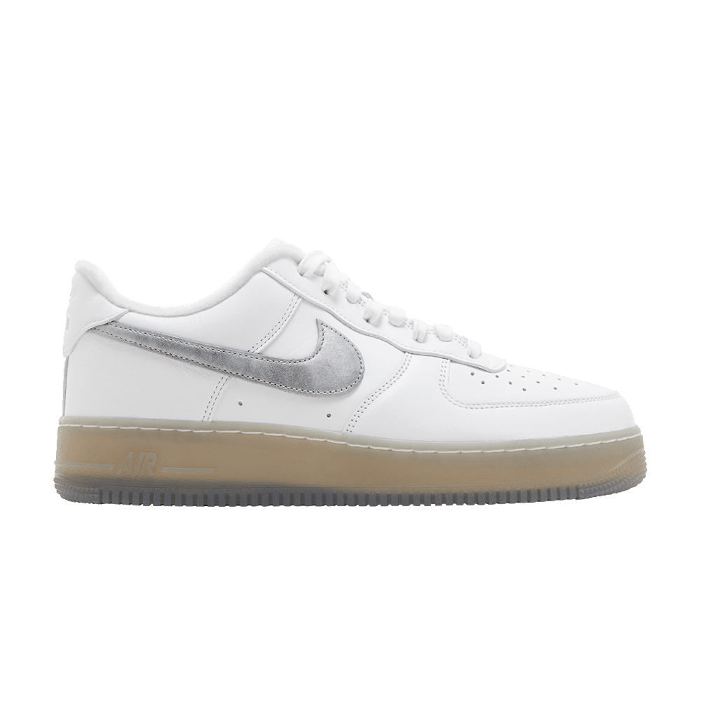 Men's Air Force 1 '07 Premium 'White Metallic Silver'