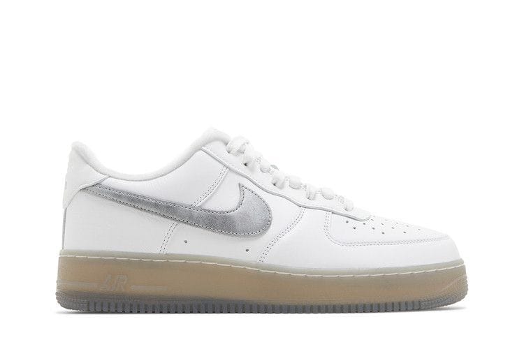 Men's Air Force 1 '07 Premium 'White Metallic Silver'