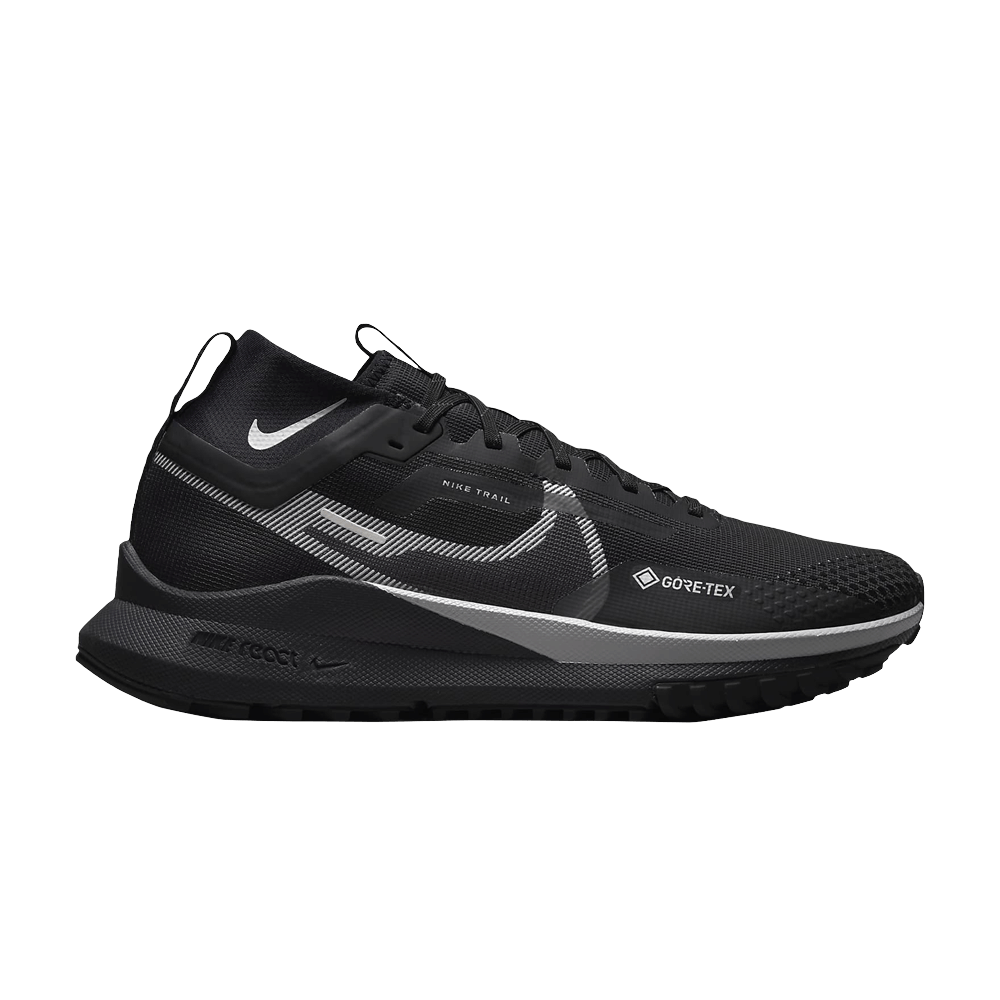 Men's React Pegasus Trail 4 GORE-TEX 'Black Reflect Silver'