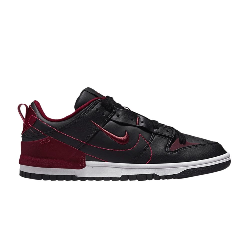 Women's Dunk Low Disrupt 2 'Black Dark Beetroot'