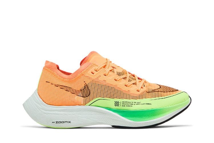 Women's ZoomX Vaporfly Next% 2 'Peach Cream Green Shock'