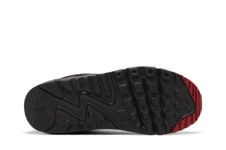 Air Max 90 Leather GS 'Anthracite Team Red'