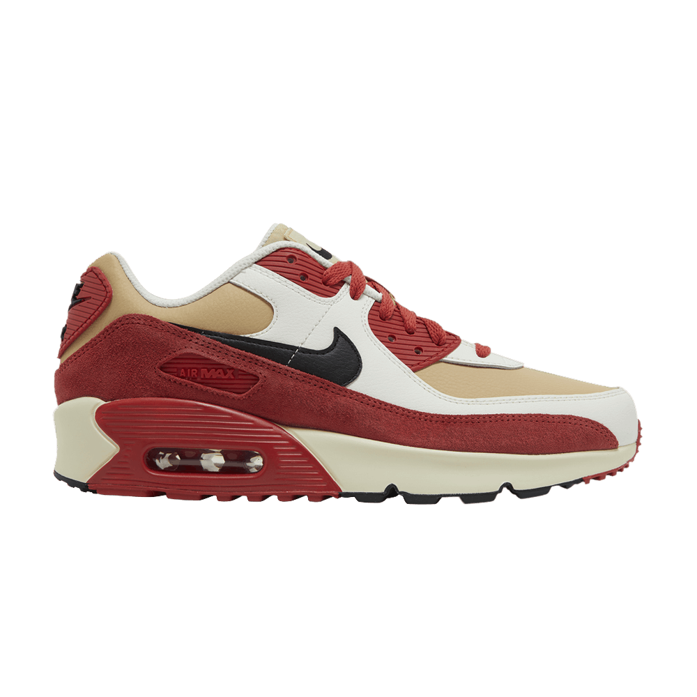 Air Max 90 Leather GS 'Sesame Red Clay'