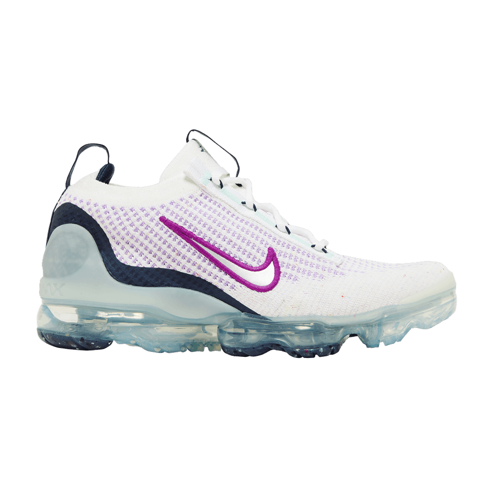 Air VaporMax 2021 Flyknit GS 'White Violet Frost'
